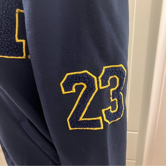 Vintage UNIVERSITY OF MICHIGAN Wolverine Varsity Letterman Jacket | Snap Front - Picture 5 of 13